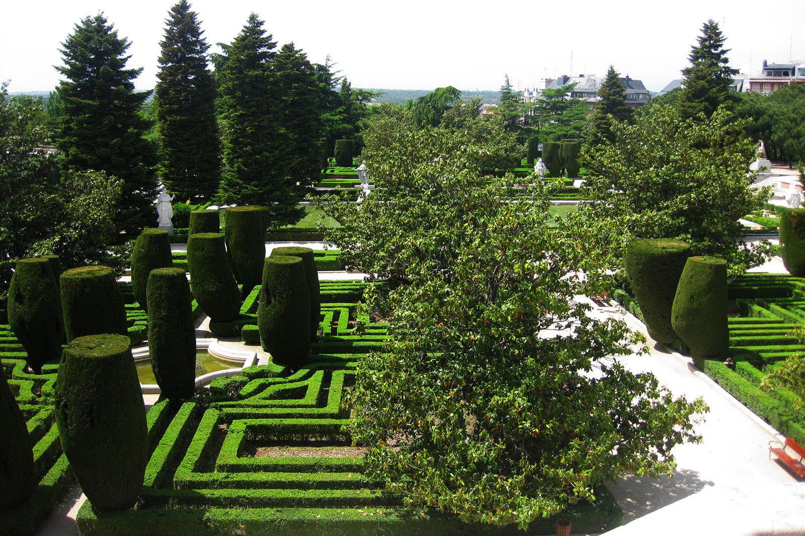 Сады Сабатини, Мадрид