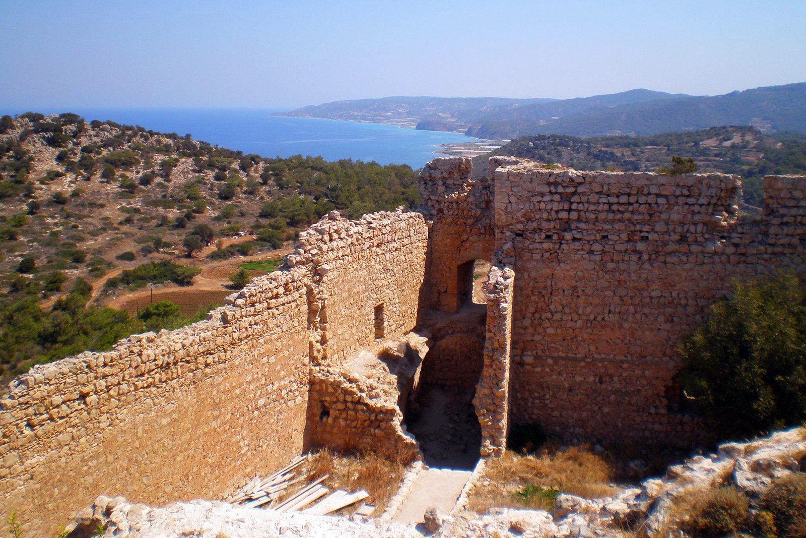 Замок Критиния, Родос