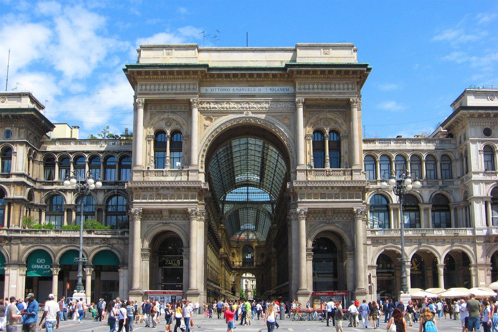 Галерея Виктора Эммануила II, Милан