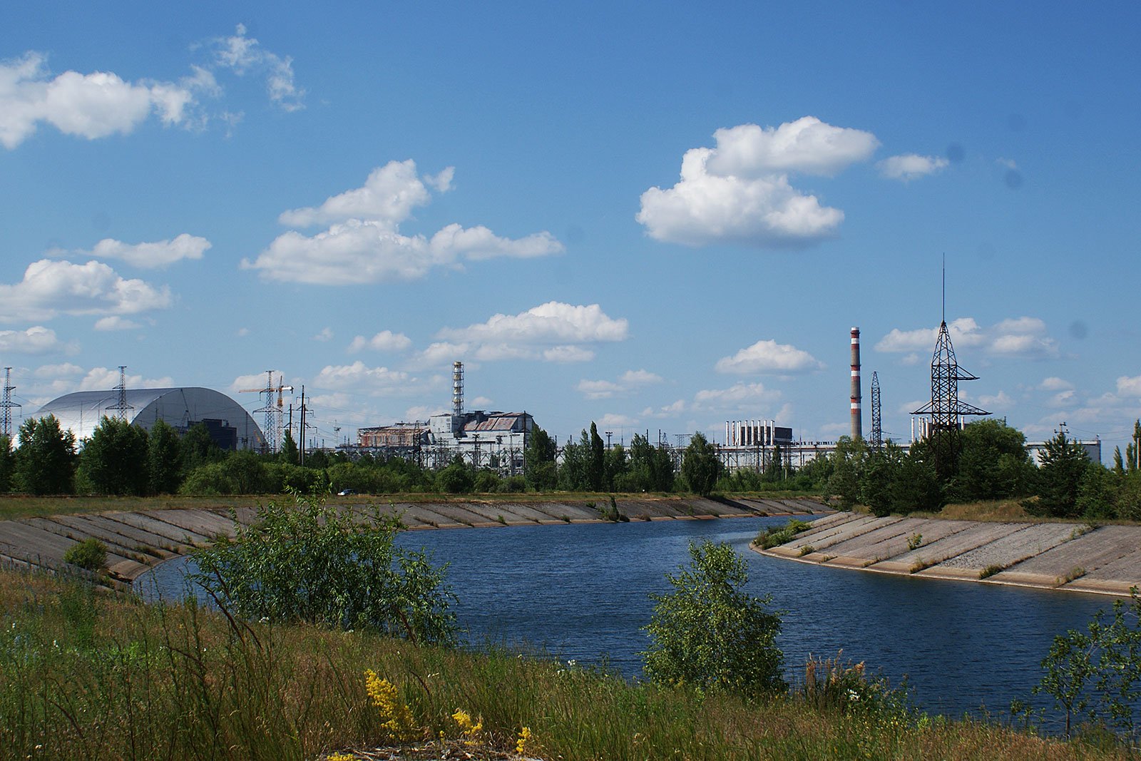 Канал пруда-охладителя, Чернобыль