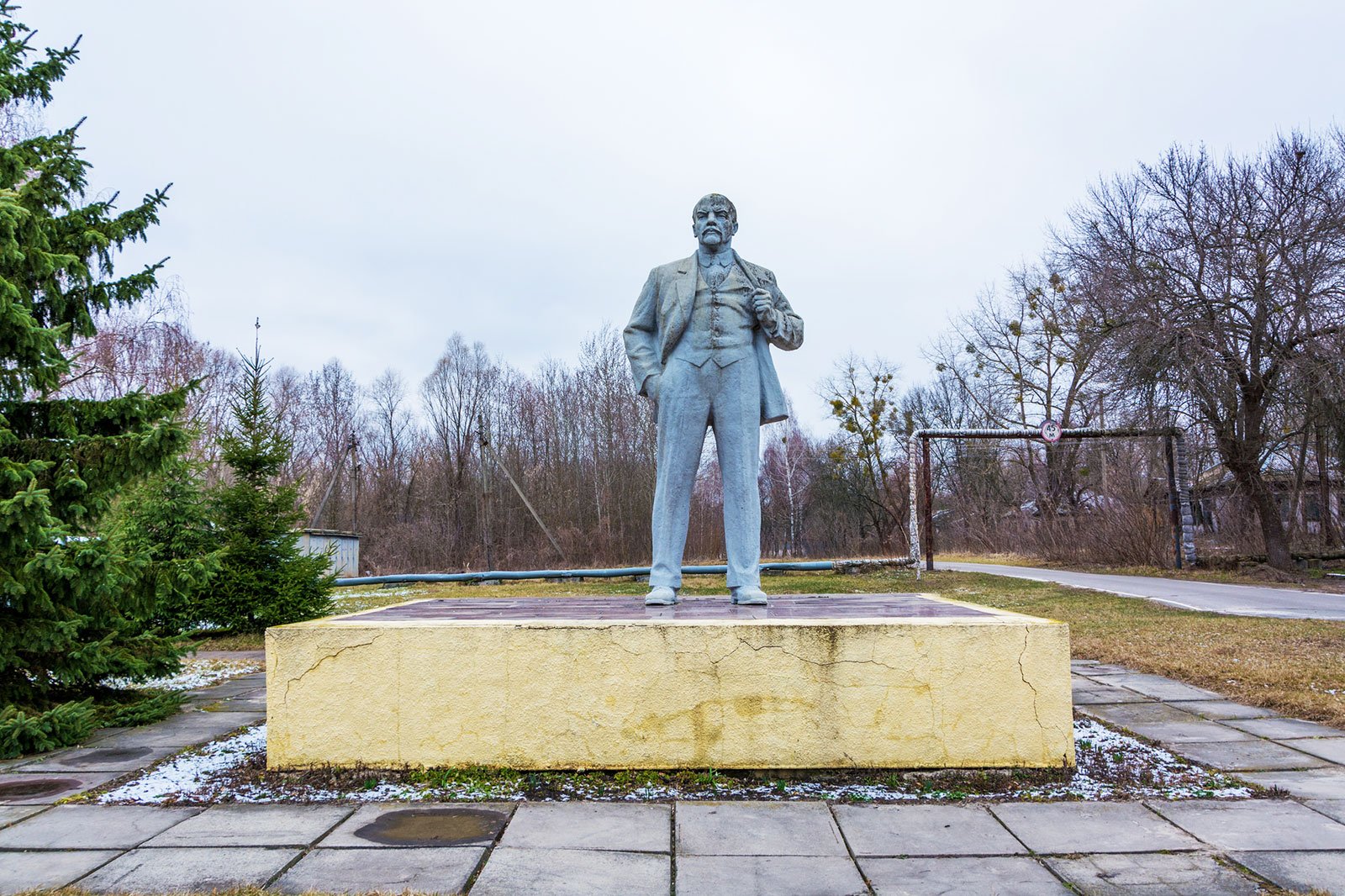 Памятник Ленину, Чернобыль