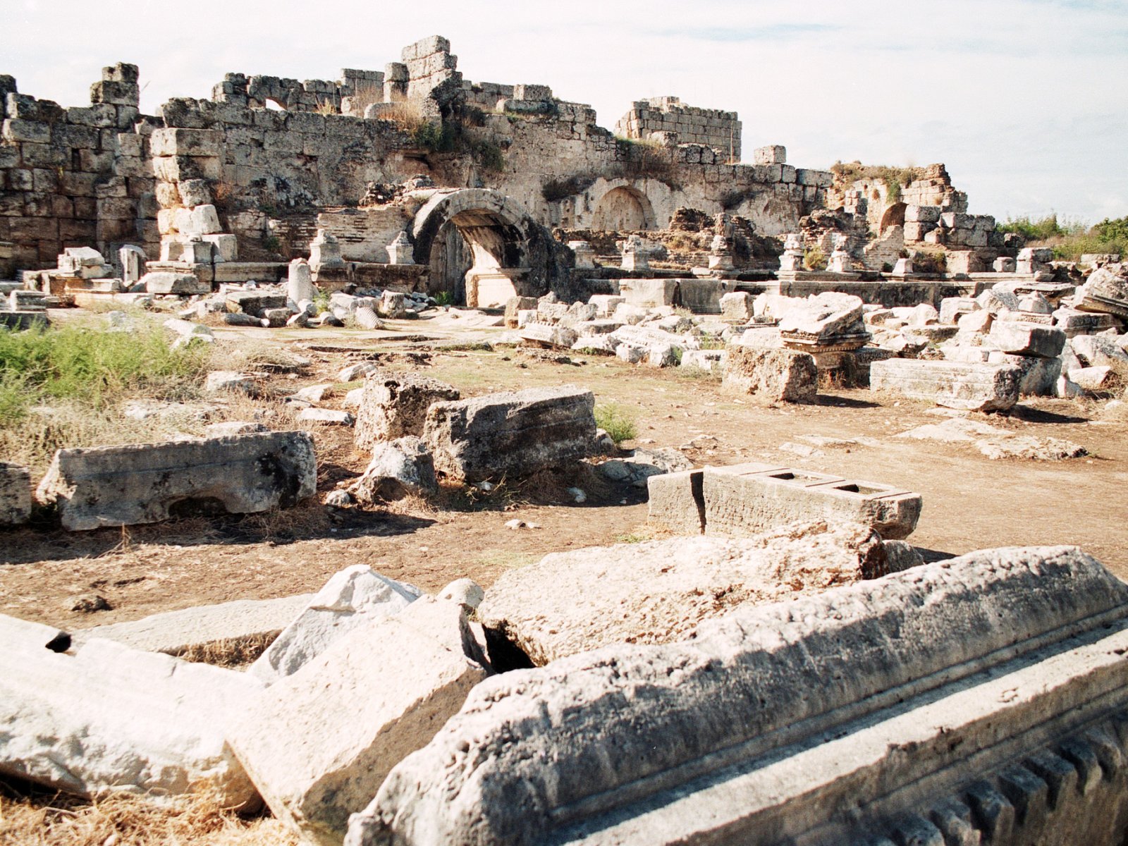 Руины города Перге, Анталья