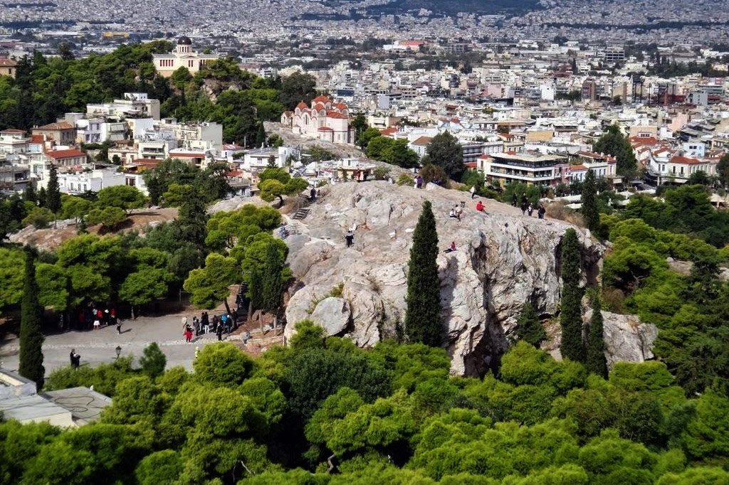 Холм Ареопаг, Афины