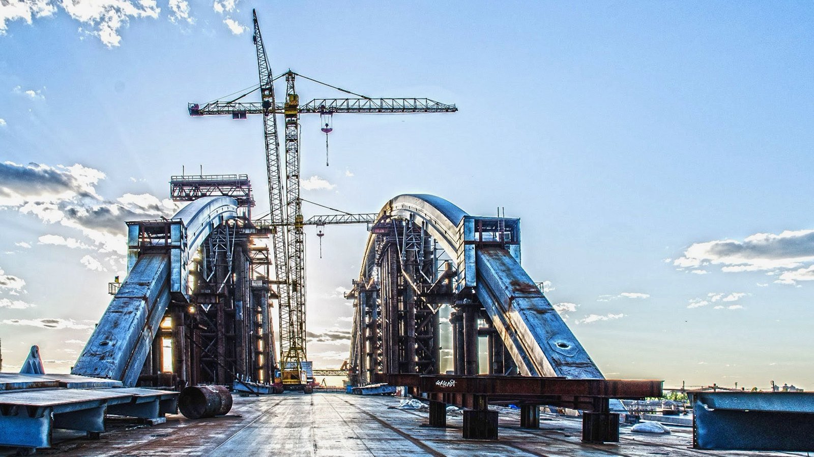 Подольский мостовой переход, Киев