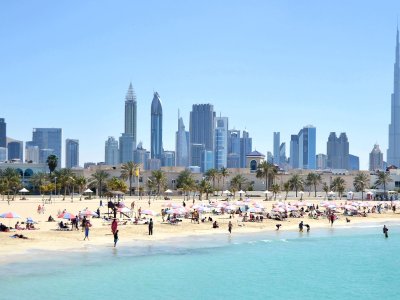 Пляж Опен Бич в Дубае