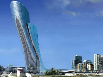 Падающая башня в Абу-Даби