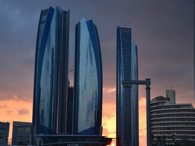 Отель в башне комплекса Эттихад–Тауэрс в Абу-Даби