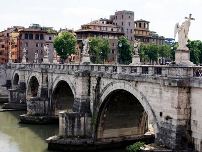 Мост Святого Ангела в Риме