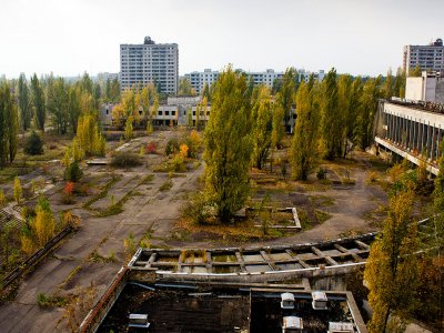 Припять в Чернобыле