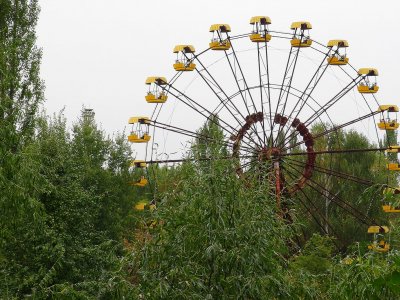 Парк аттракционов в Чернобыле
