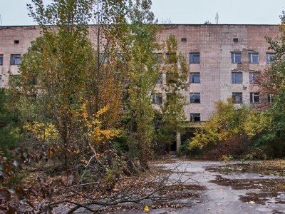 Больничный комплекс МСЧ-126 в Чернобыле