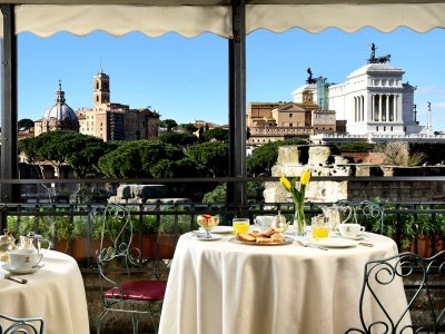 Ресторан Сад на крыше в Риме