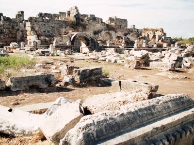 Руины города Перге в Анталье