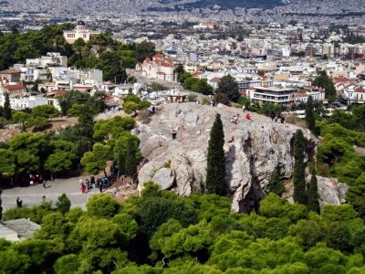 Холм Ареопаг в Афинах